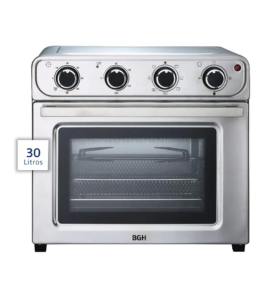 Horno Eléctrico BGH 30 Lts. Con Fundiones de Air Fryer