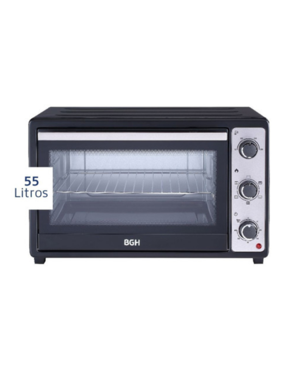 Horno Eléctrico BGH 55 Lts. Doble Grill